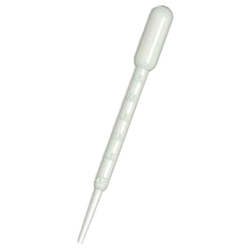 Pipette en Plastique à dosage gradué goutte à goutte Pasteur (5ml) -  Accessoires de Préparation - TERNATUR