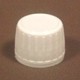 Bouchons simples 28 mm blancs